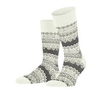 FALKE Herren Aspen M SO Wolle Kaschmir Gemustert 1 Paar Socken, Weiß (Off-White 2040), 39-42
