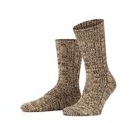 Falke Tagessocke Brooklyn Crew (Bootsock, Grobstrick-Optik) beigebraun Herren - 1 Paar, Größe 39-42