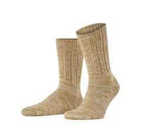 FALKE Herren Socken Brooklyn M So Baumwolle einfarbig 1 Paar, Gelb Old Brass 1220, 43-46
