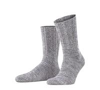 FALKE Herren Socken Brooklyn M So Baumwolle einfarbig 1 Paar, Grau Metal Grey 3463, 39-42