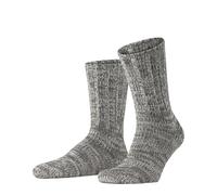 FALKE Herren Socken Brooklyn M So Baumwolle einfarbig 1 Paar, Grau Silver 3203, 47-50