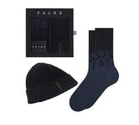 Falke Christmas Gift Set (Mütze und 1 Paar Socke) darknavy Herren, Größe 39-42