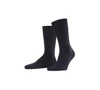 FALKE Herren Socken ClimaWool M So Wolle Lyocell einfarbig 1 Paar, Blau Dark Navy 6370, 41-42