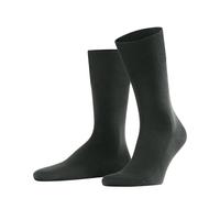 FALKE Herren Socken ClimaWool M So Wolle Lyocell einfarbig 1 Paar, Grün Forest 7474, 41-42