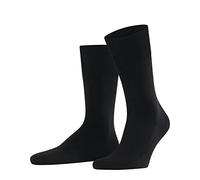 FALKE Herren Socken ClimaWool M So Wolle Lyocell einfarbig 1 Paar, Schwarz Black 3000, 41-42