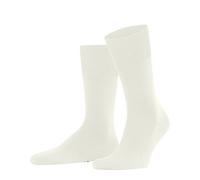 FALKE Herren Socken ClimaWool M So Wolle Lyocell einfarbig 1 Paar, Weiß Off-White 2040, 47-48