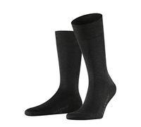FALKE Herren Socken Cool 24/7 M So Baumwolle einfarbig 1 Paar, Grau Anthracite Melange 3080, 41-42