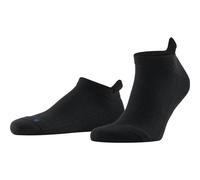FALKE Unisex Sneakersocken Cool Kick Sneaker U Sn weich atmungsaktiv schnelltrocknend kurz einfarbig 1 Paar, Schwarz Black 3000, 39-41