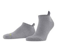 FALKE Unisex Sneakersocken Cool Kick Sneaker U Sn weich atmungsaktiv schnelltrocknend kurz einfarbig 1 Paar, Grau Light Grey Melange 3775, 39-41