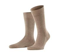 FALKE Herren Socken Family, Baumwolle, 1 Paar, Braun (Nutmeg Melange 5410), 47-50 (UK 11.5-14 Ι US 12.5-15)