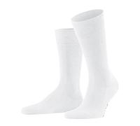 FALKE Herren Socken Family M So nachhaltige Baumwolle einfarbig 1 Paar, Weiß White 2000, 39-42