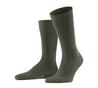 FALKE Herren Socken Family M So nachhaltige Baumwolle einfarbig 1 Paar, Grün Military 7826, 43-46