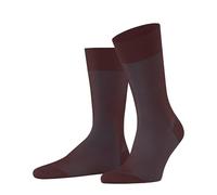 FALKE Herren Socken Fine Shadow M So Baumwolle gemustert 1 Paar, Braun Cayenne 5950, 41-42