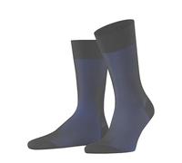 FALKE Herren Socken Fine Shadow M So Baumwolle gemustert 1 Paar, Grau Schiefer 3410, 43-44