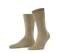 FALKE Herren Socken Firenze M So Baumwolle einfarbig 1 Paar, Beige Sand 4320, 39-40