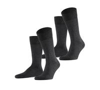 Falke Socken Herren Baumwolle grau, 43-46