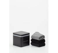Falke Herren Socken Happy Box 3 Pack in schwarz/multi in Größe: 39-42 für Herren