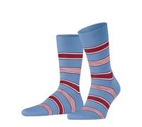 Falke Socken Marina Stripe Herren Baumwolle gestreift Cornflower Blue Größe 43,5