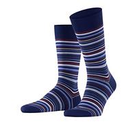 FALKE Herren Socken Microblock M So Baumwolle gemustert 1 Paar, Blau Royal Blue 6000, 39-40
