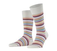 FALKE Herren Socken Microblock M So Baumwolle gemustert 1 Paar, Grau Silver 3462, 41-42