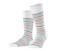 FALKE Socken weiss, Gestreift