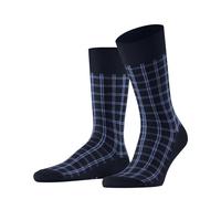 Falke Herren-Socken Modern Tailor M Baumwolle gemustert Blau (Space Blue 6116) 39-42
