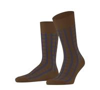FALKE Herren Socken Modern Tailor M So Baumwolle gemustert 1 Paar, Braun Tawny 5124, 39-42