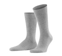 FALKE Herren Socken Multipack - Sensitive London, Strümpfe, Uni, Baumwollmischung Grau 43-46 2er Pack (2x1P)