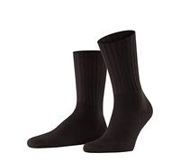 FALKE Herren Socken Nelson M SO Wolle einfarbig 1 Paar, Braun (Brown 5930), 47-50
