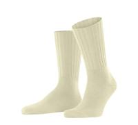 FALKE Herren Socken Nelson M So Wolle einfarbig 1 Paar, Weiß Off-White 2059, 39-42
