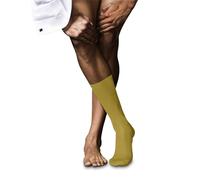 FALKE Herren No. 10 M SO Pure Fil d´Écosse Baumwolle einfarbig 1 Paar Socken, Geel (Nugget 1222), 39-40