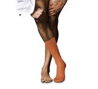FALKE Herren Socken No. 10 M So Pure Fil d´Écosse Baumwolle einfarbig 1 Paar, Rot Fire 8150, 39-40