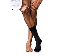 FALKE Socken »No. 6 Finest Merino & Silk« mit Merinowolle & Seide, dark navy (6370)