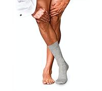 Falke No. 6 Finest Merino & Silk Light Grey Melange (3388) 45- 46