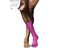 FALKE Herren Socken No. 9 M So Pure Fil d´Écosse Baumwolle einfarbig 1 Paar, Rosa Lollipop 8069, 41-42