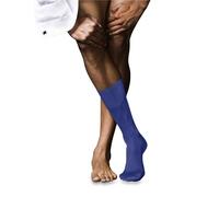FALKE Herren Socken No. 9 M SO Pure Fil d´Écosse Baumwolle einfarbig 1 Paar Socken cobalt (6712), 41-42