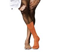 FALKE Damen No. 9 M SO Pure Fil d´Écosse Baumwolle einfarbig 1 Paar Socken, Rot (Fire 8150), 41-42