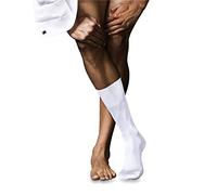 FALKE Herren Socken No. 9 M SO Pure Fil d´Écosse Baumwolle einfarbig 1 Paar Socken white (2000), 41-42