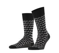 FALKE Herren Socken Sea Rock M So Baumwolle gemustert 1 Paar, Schwarz Black 3000, 43-46