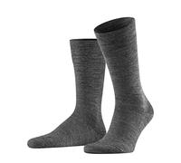 FALKE Herren Socken Sensitive Berlin, Wolle Baumwolle, 1 Paar, Grau (Dark Grey 3070), 43-46