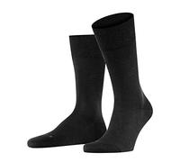 FALKE Herren Socken Sensitive Berlin, Wolle Baumwolle, 1 Paar, Schwarz (Black 3000), 43-46