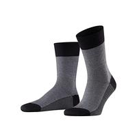 Falke Socken aus Merinowollmischung Modell 'Sensitive Herringbone' in Black, Größe 41/42