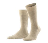 FALKE Herren Socken Sensitive London, Baumwolle, 1 Paar, Beige (Sand Melange 4650), 43-46