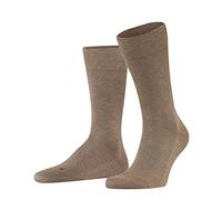FALKE Herren Socken Sensitive London, Baumwolle, 1 Paar, Braun (Nutmeg Mel 5410), 39-42
