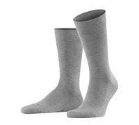 FALKE Herren Socken Sensitive London, Baumwolle, 1 Paar, Grau (Light Grey Melange 3390), 43-46
