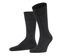 FALKE Herren Socken Sensitive London M So Baumwolle mit Komfortbund 1 Paar, Grau Anthracite Melange 3080, 39-42