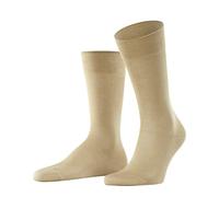 FALKE Herren Socken Sensitive Malaga, Fil d´Écosse Baumwolle, 1 Paar, Beige (Sand 4320), 43-46