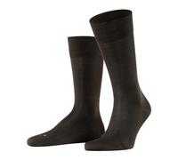 FALKE Herren Socken Sensitive Malaga M So Baumwolle mit Komfortbund 1 Paar, Braun Brown 5930, 43-46