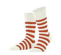 FALKE Herren Socken Sensitive Mapped Line M So Baumwolle mit Komfortbund 1 Paar, Weiß Off-White 2041, 39-42