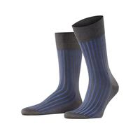 FALKE Herren Socken Shadow M So Baumwolle gemustert 1 Paar, Grau Schiefer 3410, 39-40